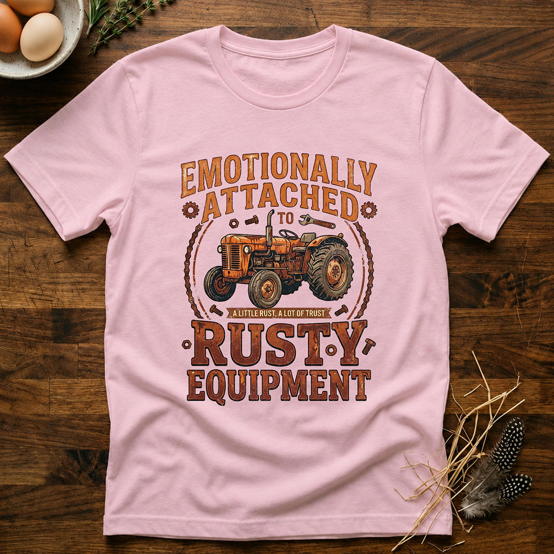 Emotionally Attached to Rusty Equipment T-Shirt