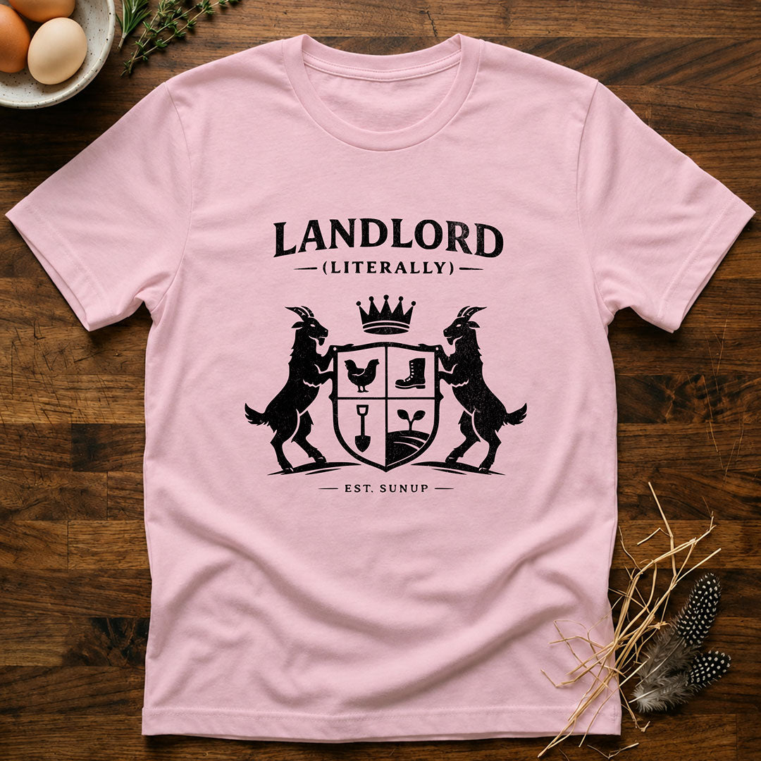 Landlord (Literally) Crest T-Shirt