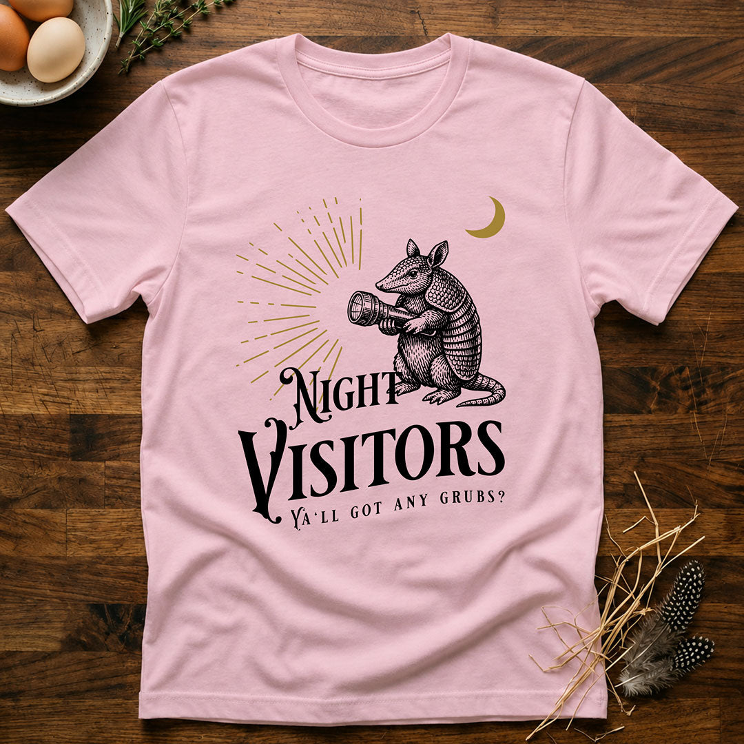 Night Visitors - Armadillo T-Shirt