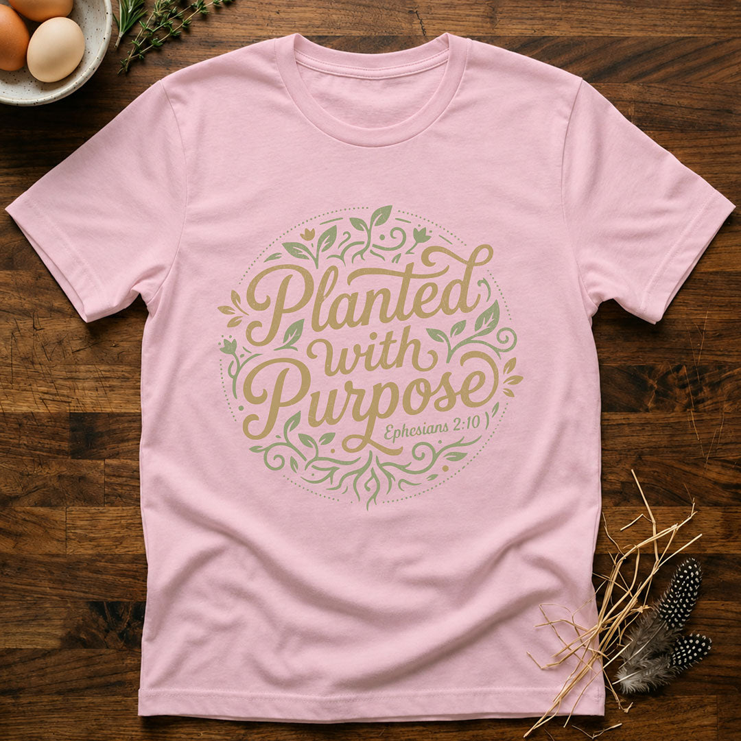 Planted With Purpose Circle - T-Shirt