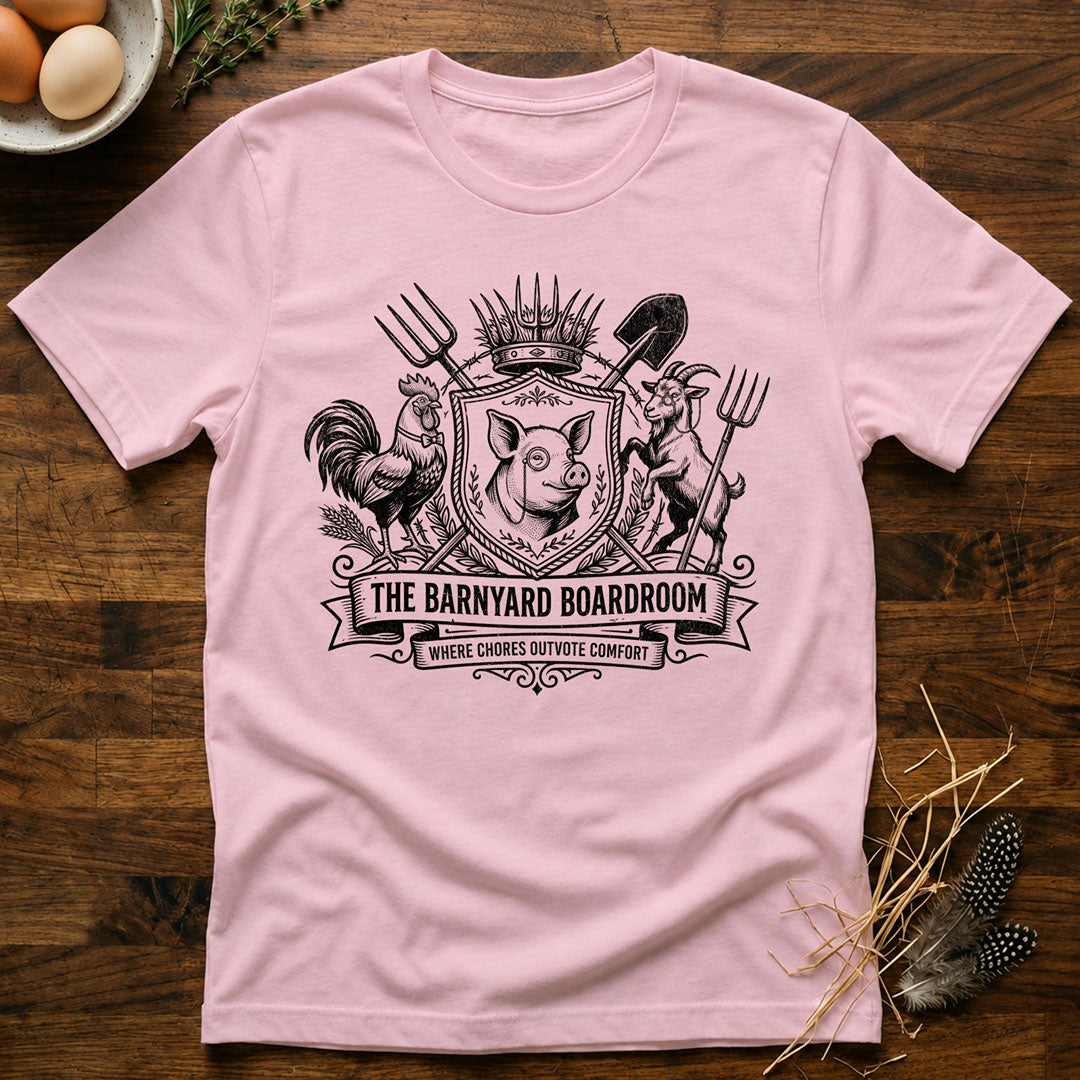 The Barnyard Boardroom T-Shirt