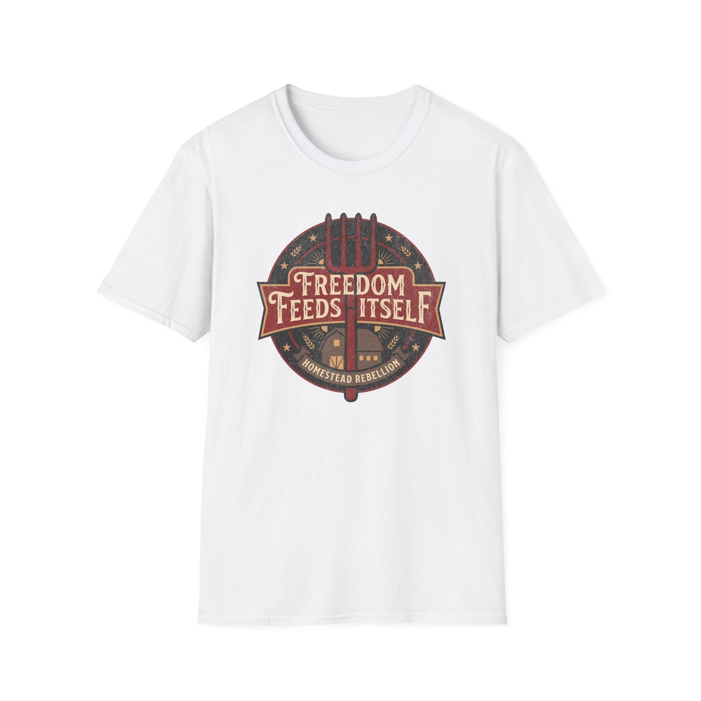 Freedom Feeds Itself - Banner - T-Shirt