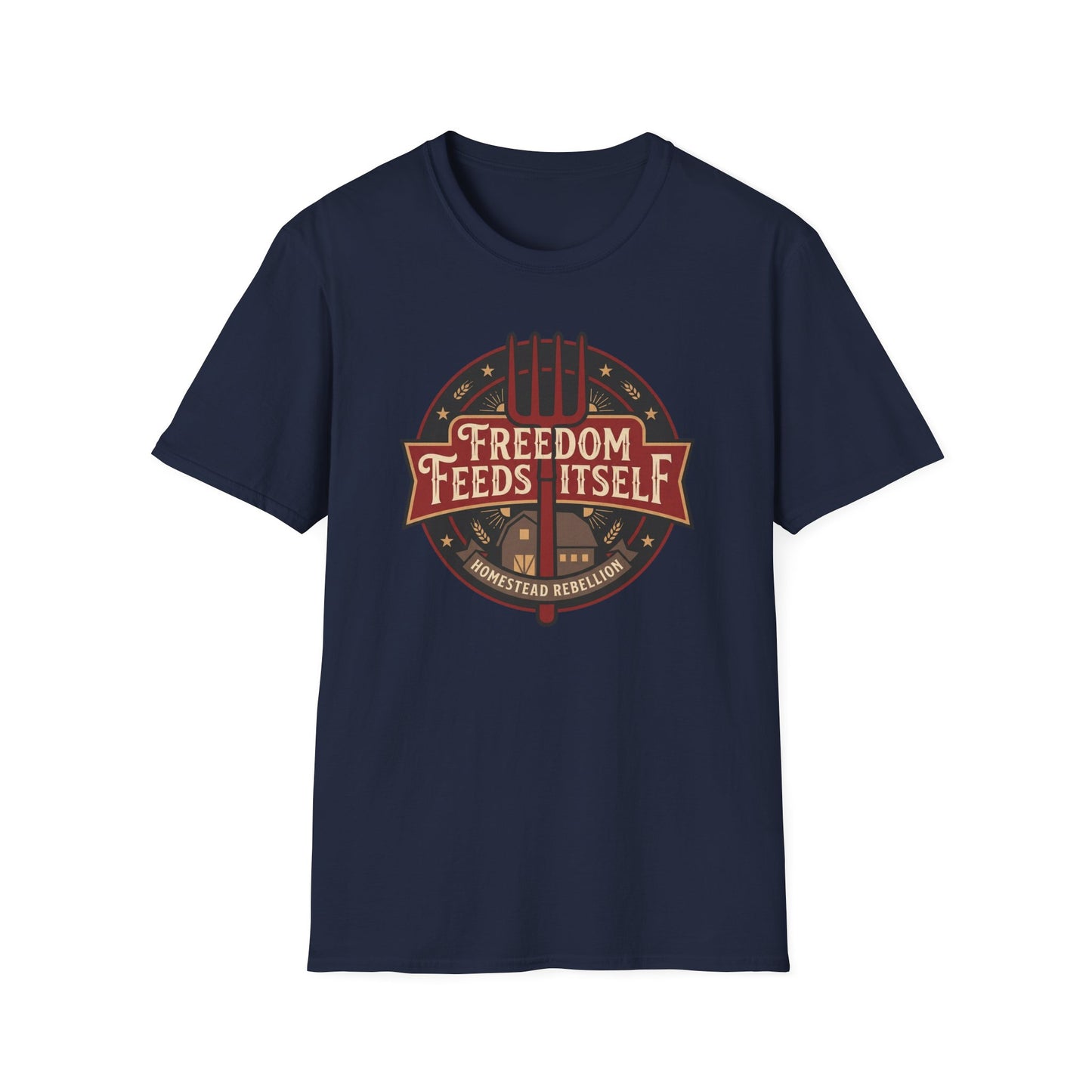 Freedom Feeds Itself - Banner - T-Shirt