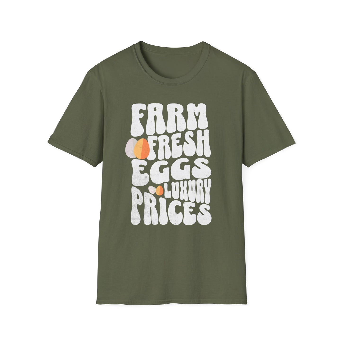 Farm Fresh Eggs Luxury Prices T-Shirt