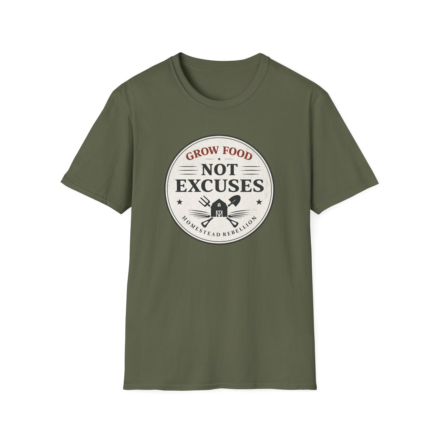 Grow Food Not Excuses T-Shirt