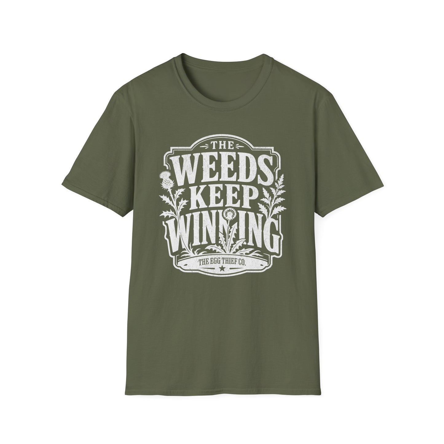 The Weeds Keep Winning T-Shirt