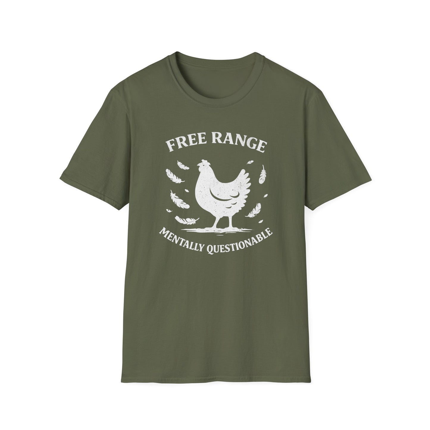 Free Range Mentally Questionable T-Shirt