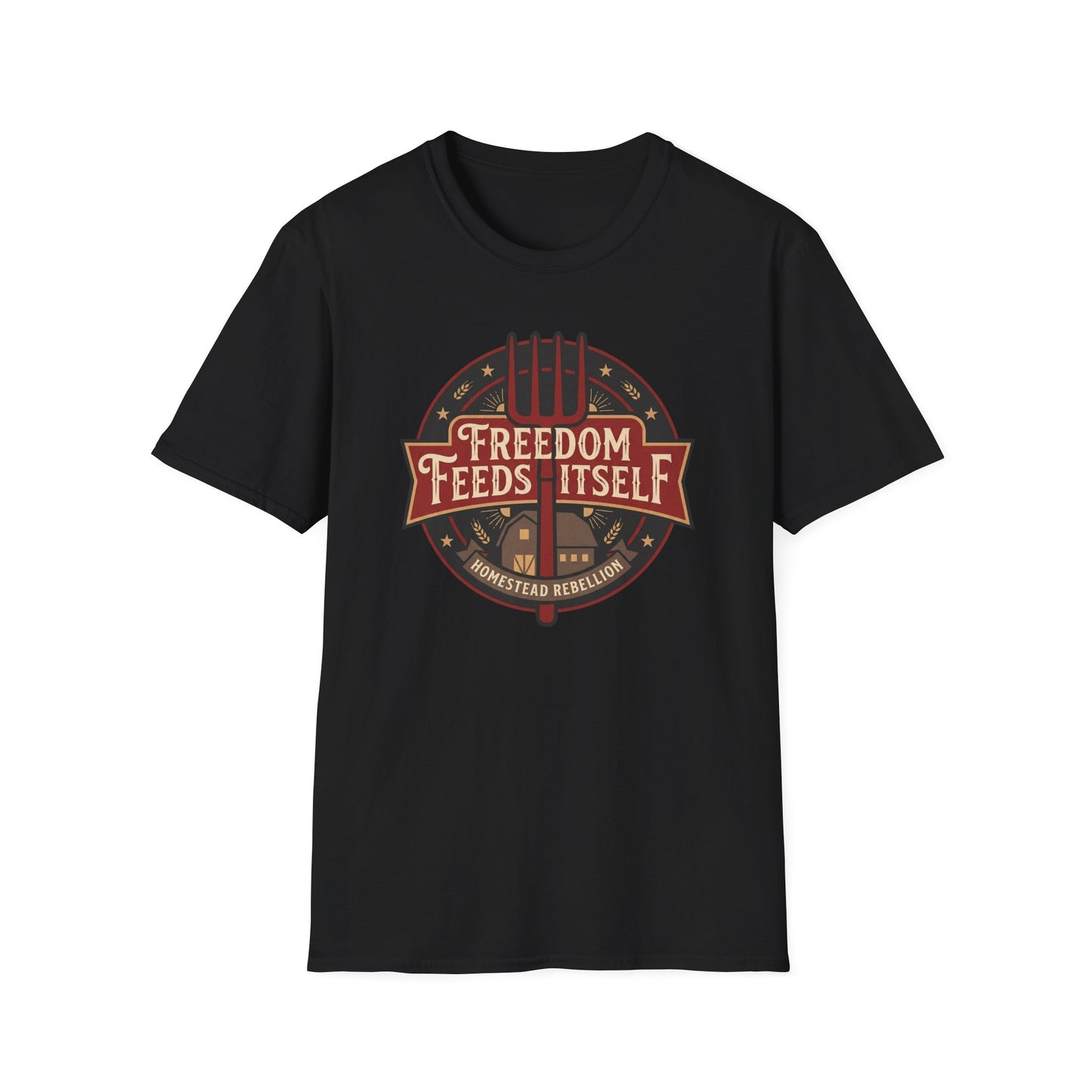 Freedom Feeds Itself - Banner - T-Shirt