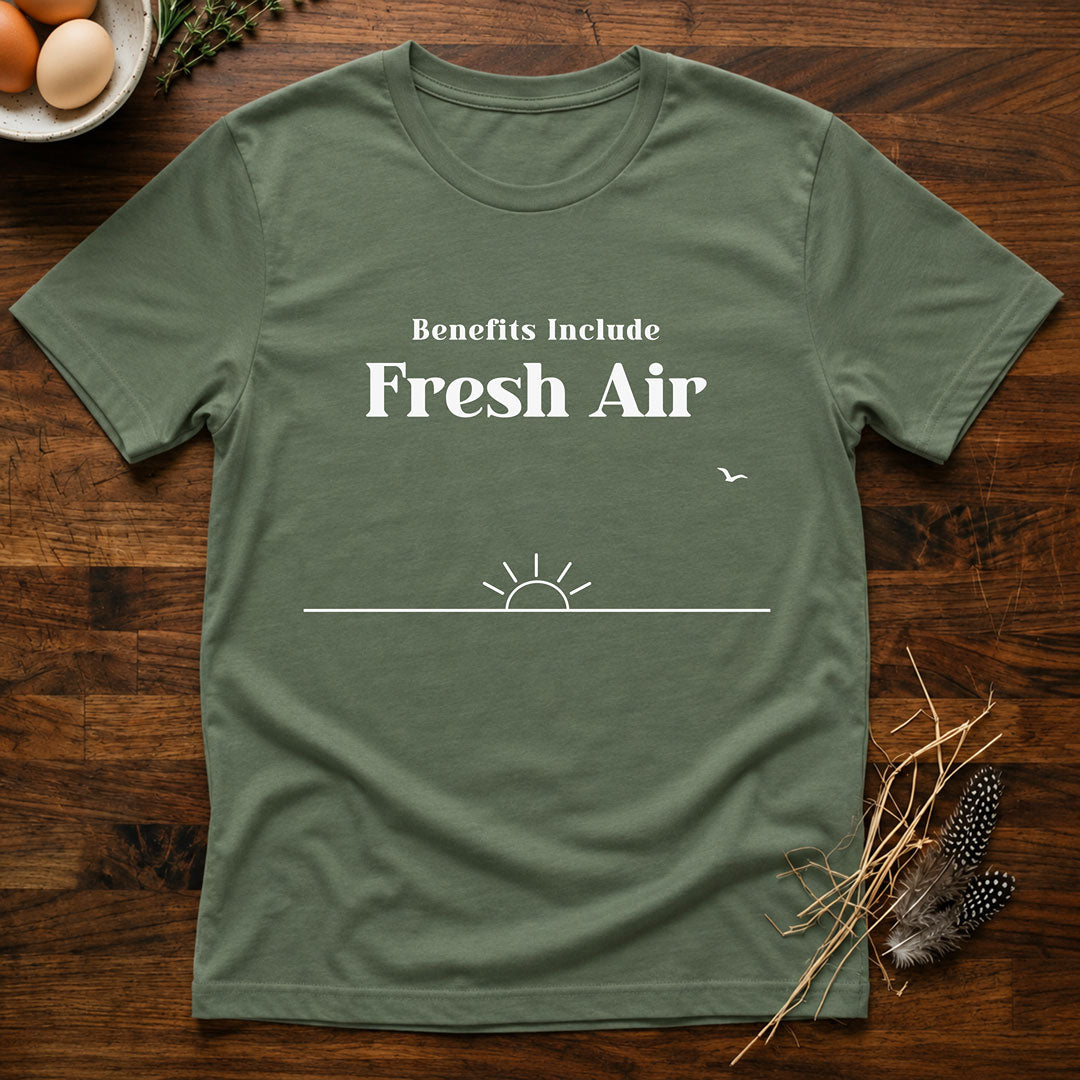 Benefits Include Fresh Air