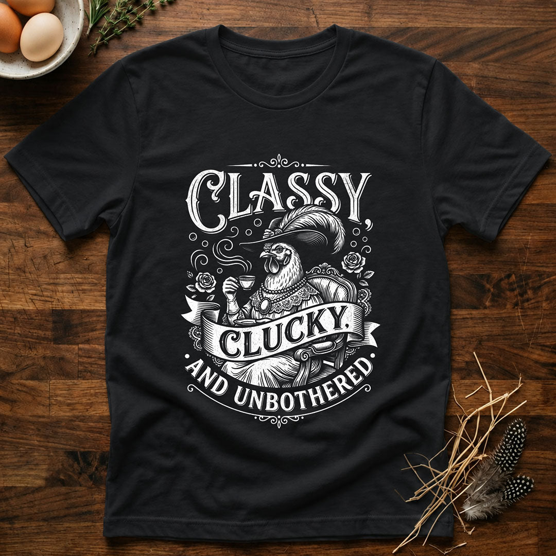 Classy Clucky and Unbothered T-Shirt