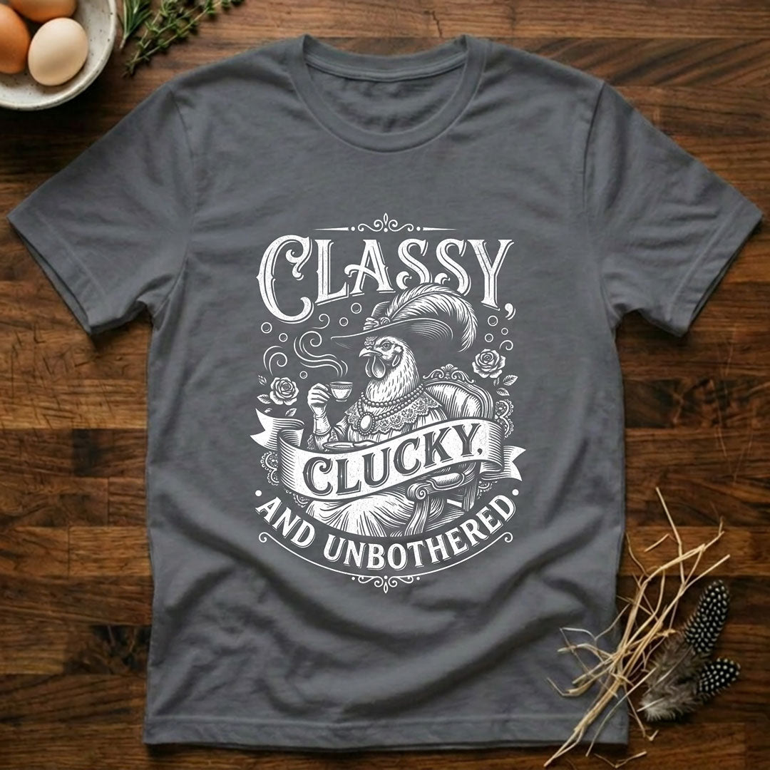 Classy Clucky and Unbothered T-Shirt
