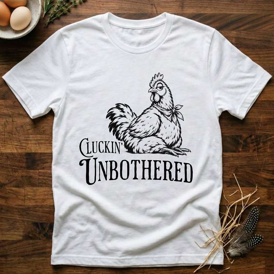 Cluckin' Unbothered T-Shirt