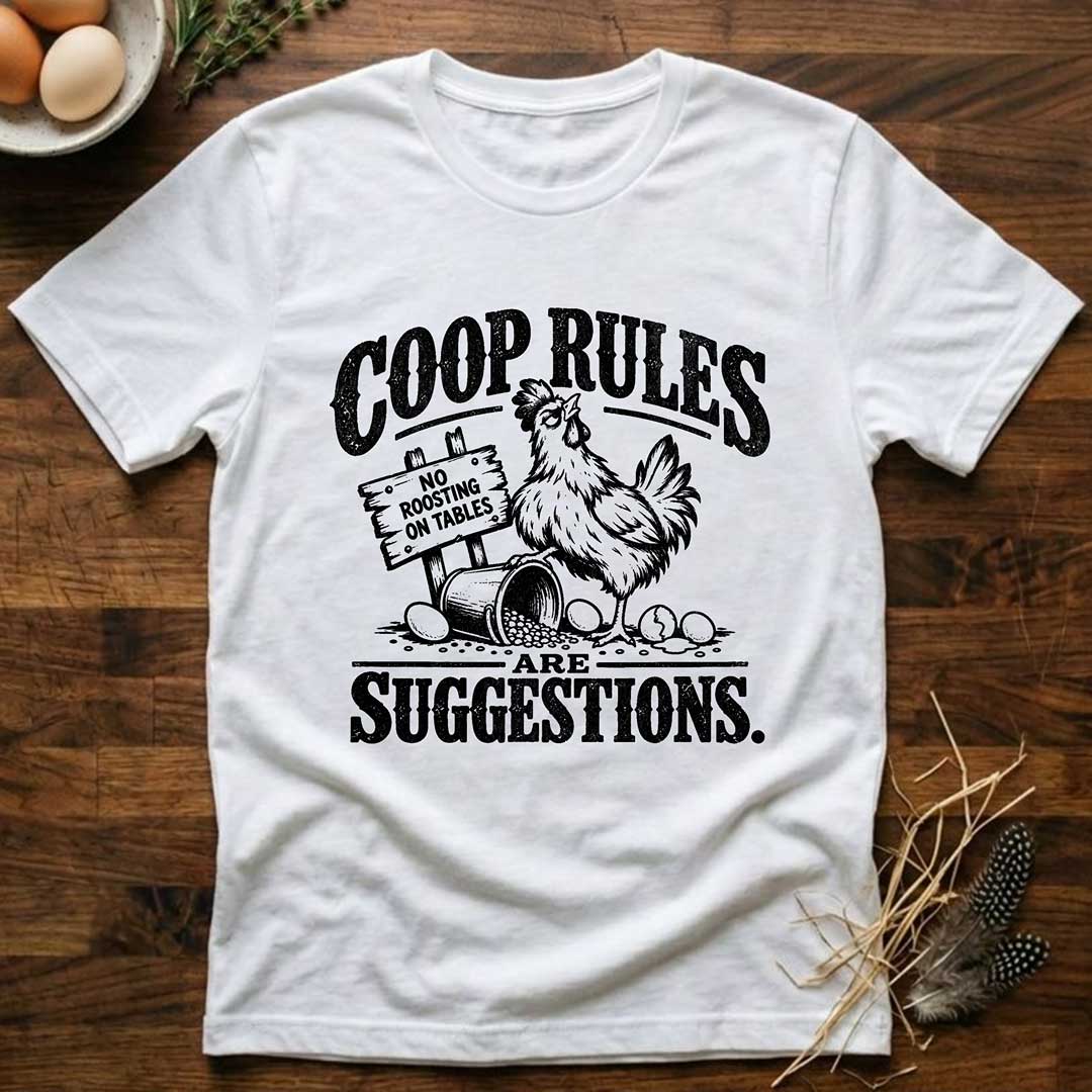 Coop Rules Are Suggestions T-Shirt
