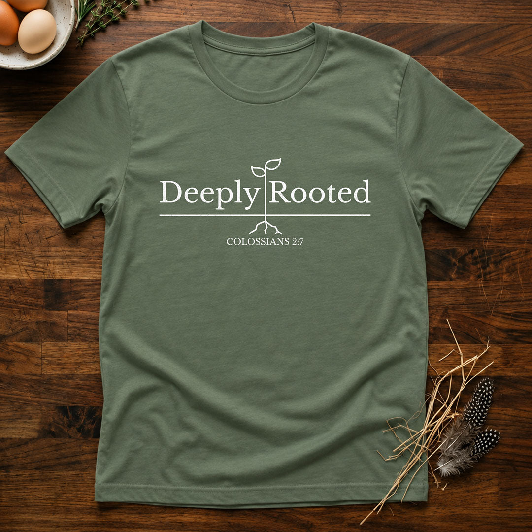 Deeply Rooted - Colossians 2:7 - Minimal