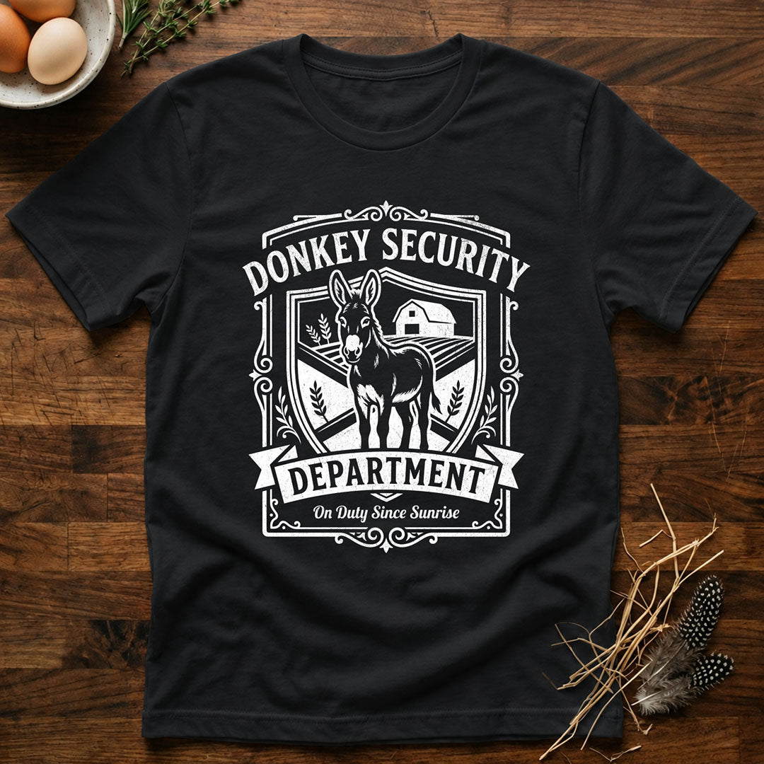 Donkey Security Department T-Shirt