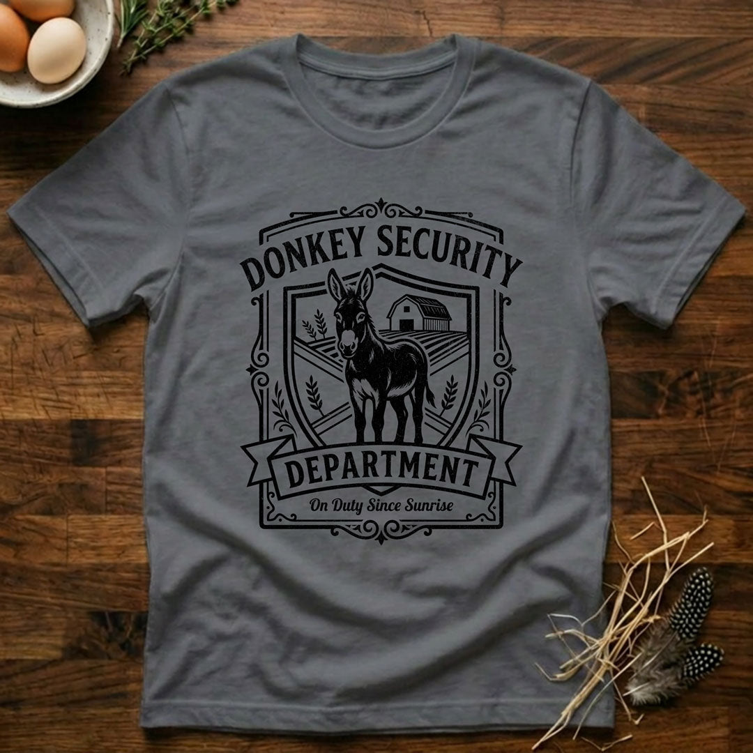 Donkey Security Department T-Shirt