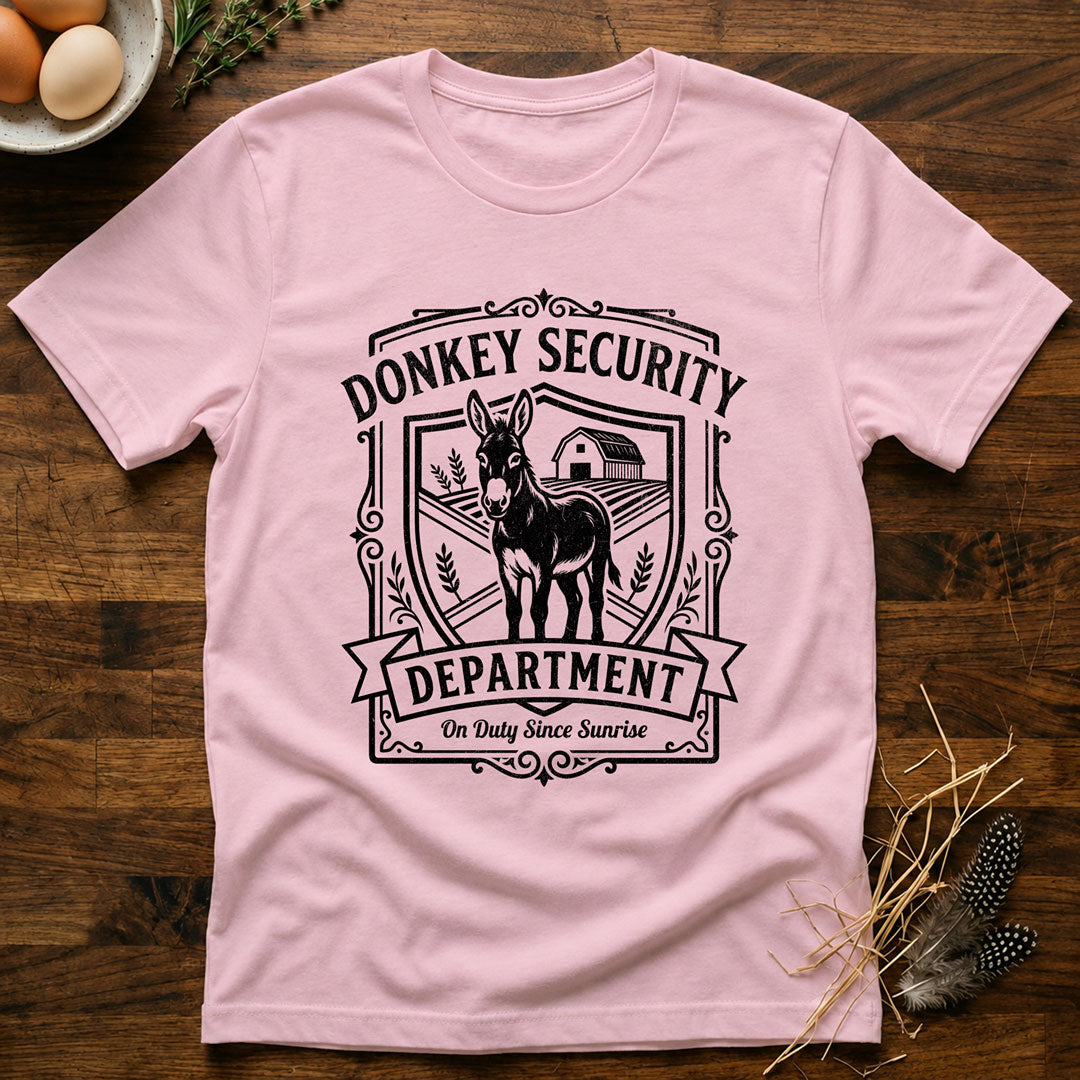 Donkey Security Department T-Shirt