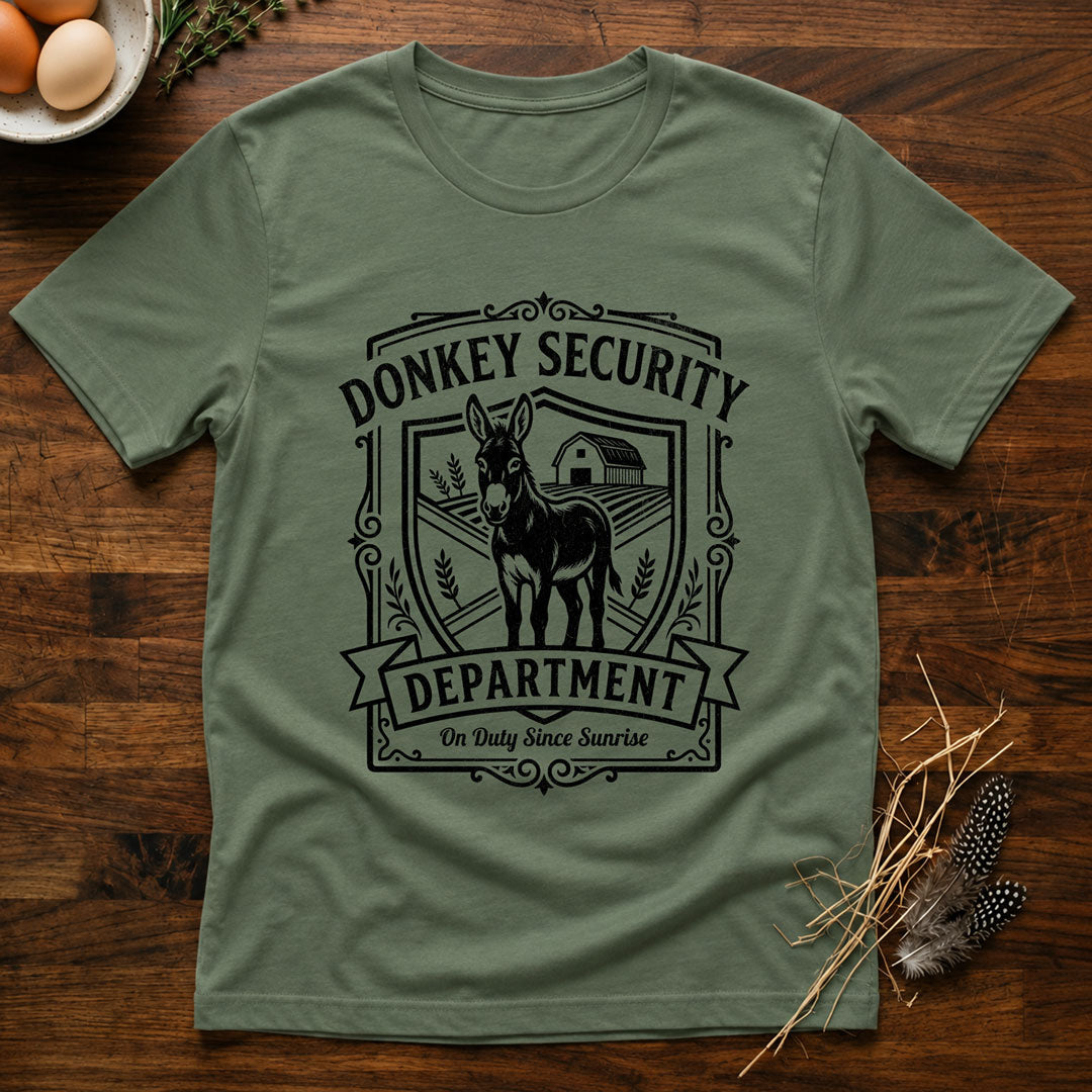 Donkey Security Department T-Shirt
