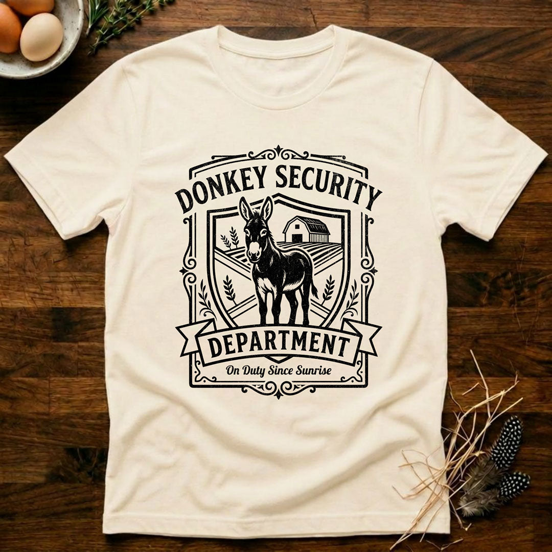 Donkey Security Department T-Shirt