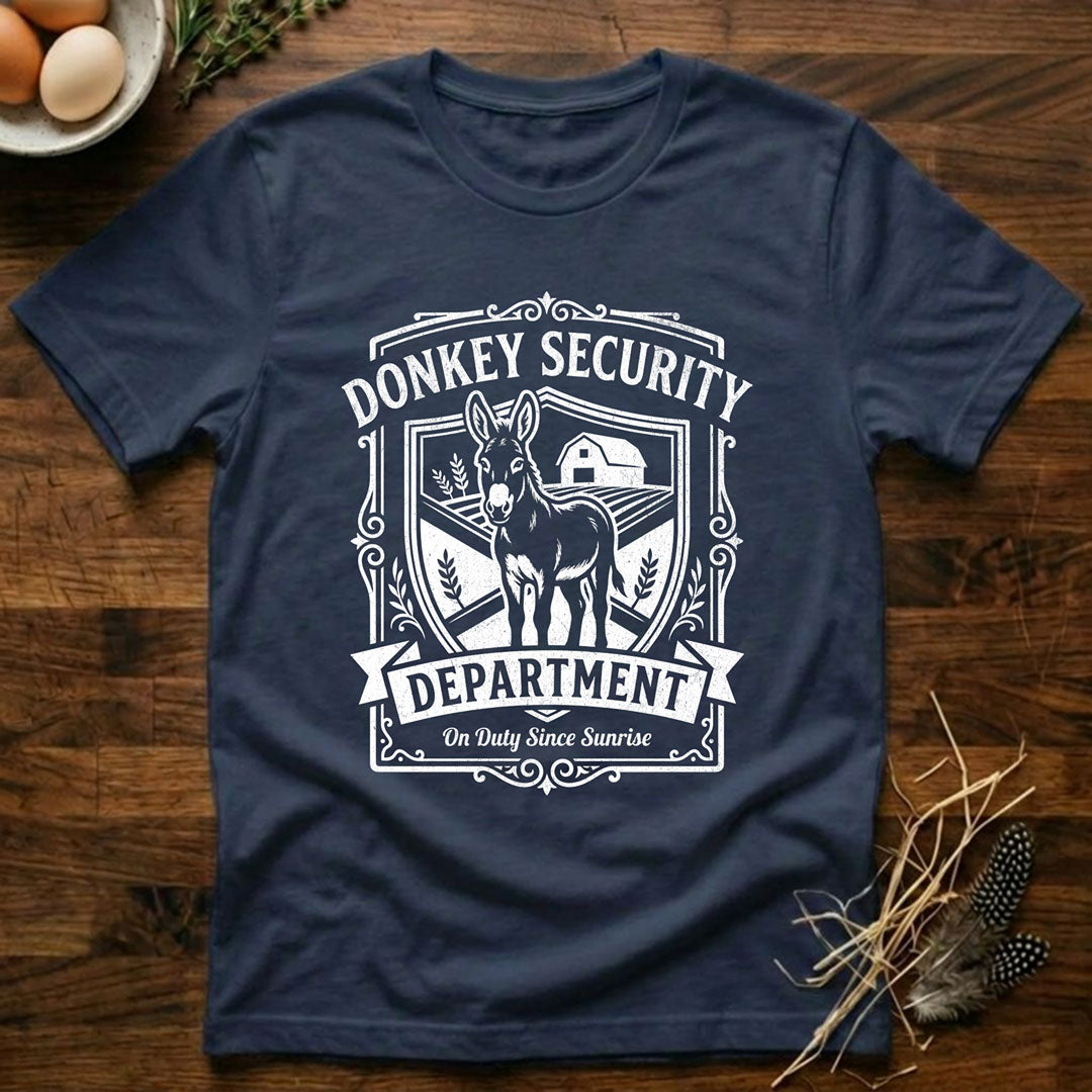 Donkey Security Department T-Shirt