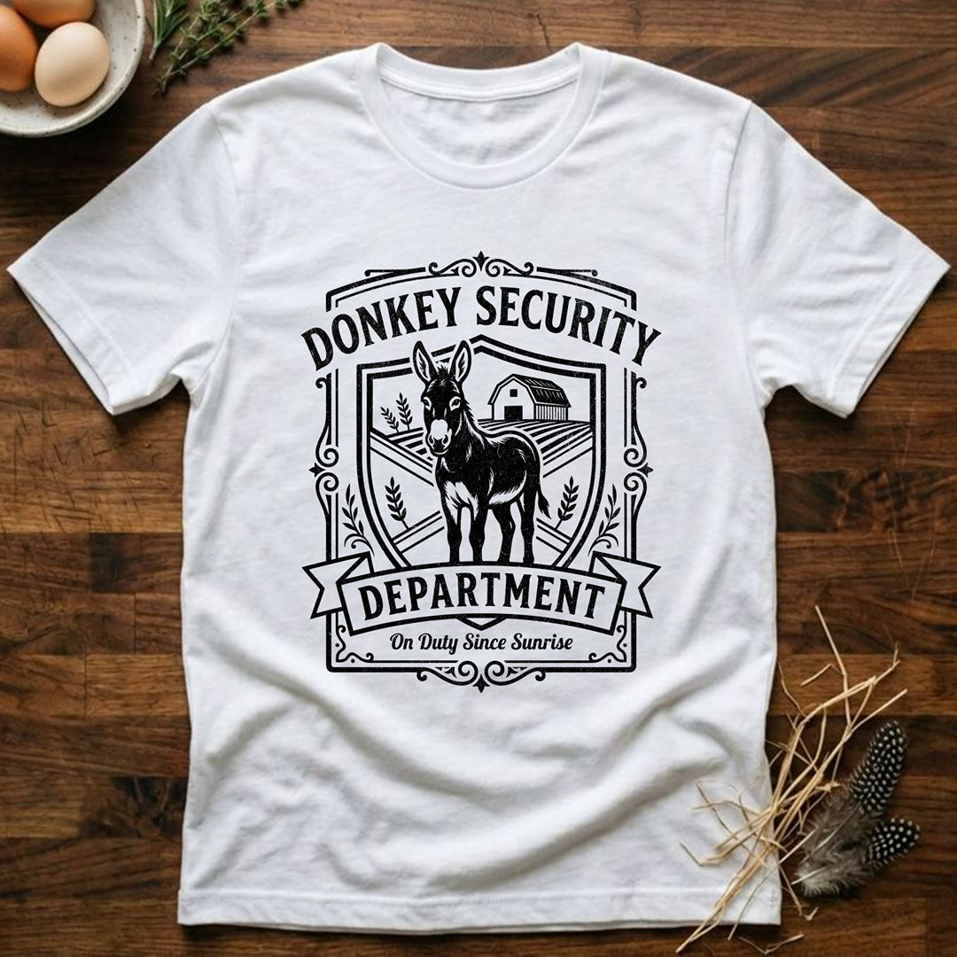 Donkey Security Department T-Shirt