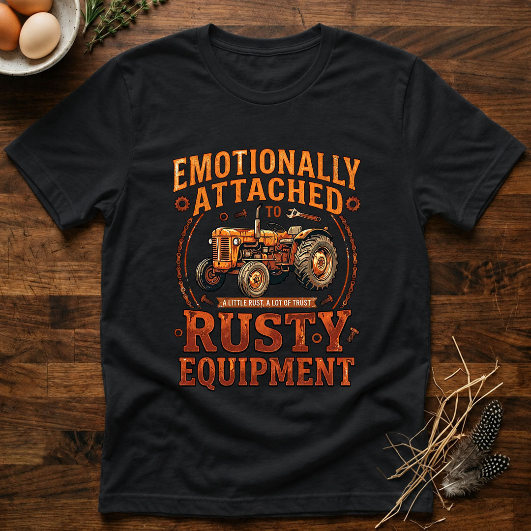 Emotionally Attached to Rusty Equipment T-Shirt