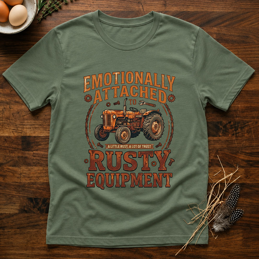 Emotionally Attached to Rusty Equipment T-Shirt