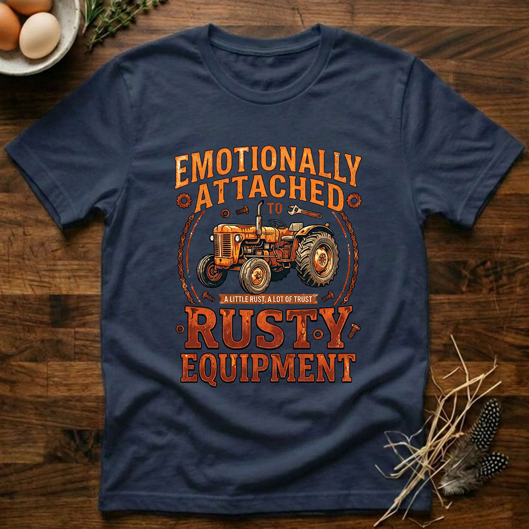 Emotionally Attached to Rusty Equipment T-Shirt