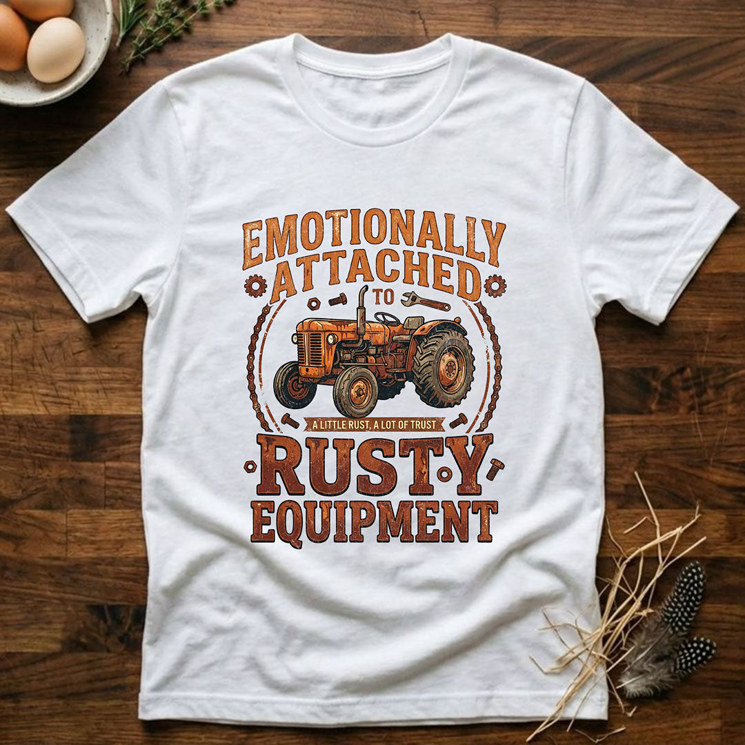 Emotionally Attached to Rusty Equipment T-Shirt
