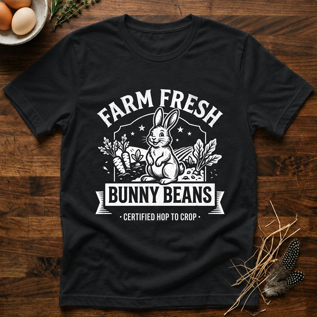 Farm Fresh Bunny Beans T-Shirt