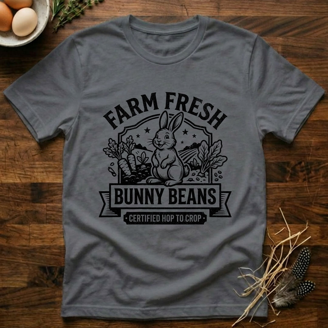 Farm Fresh Bunny Beans T-Shirt