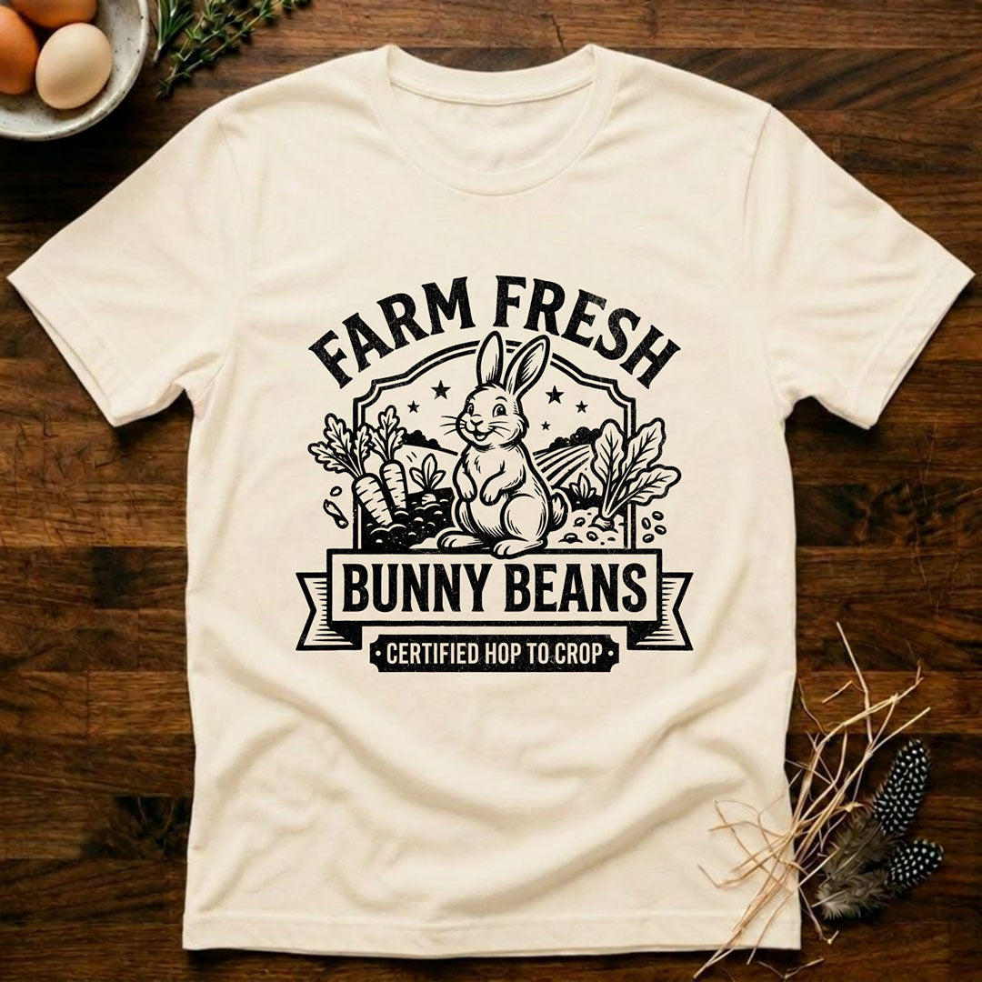 Farm Fresh Bunny Beans T-Shirt