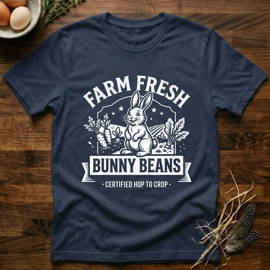 Farm Fresh Bunny Beans T-Shirt
