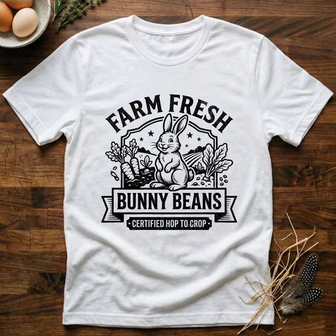 Farm Fresh Bunny Beans T-Shirt