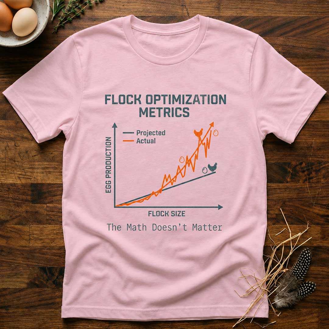 Flock Optimization Metrics T-Shirt