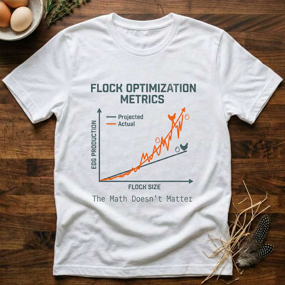 Flock Optimization Metrics T-Shirt