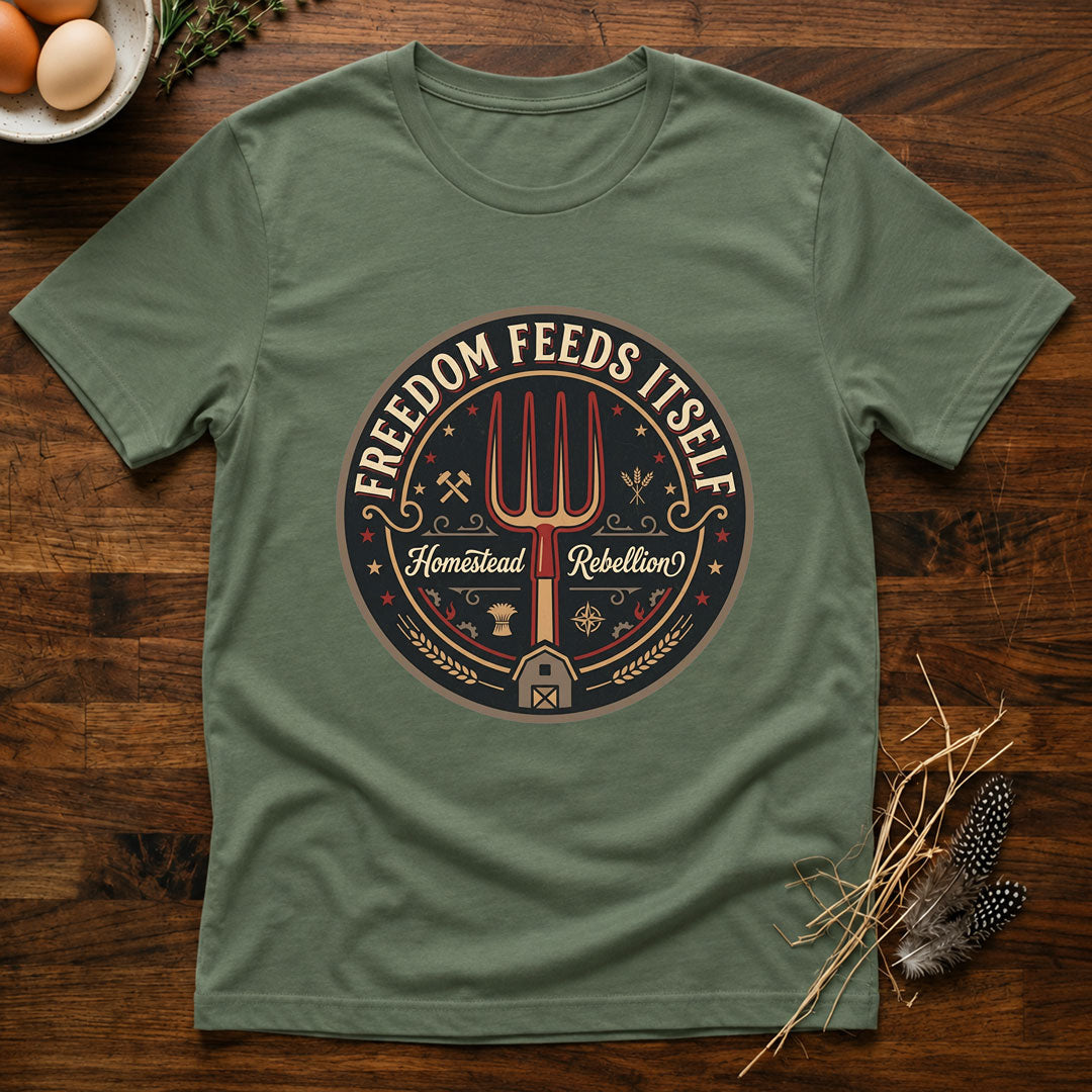 Freedom Feeds Itself T-Shirt