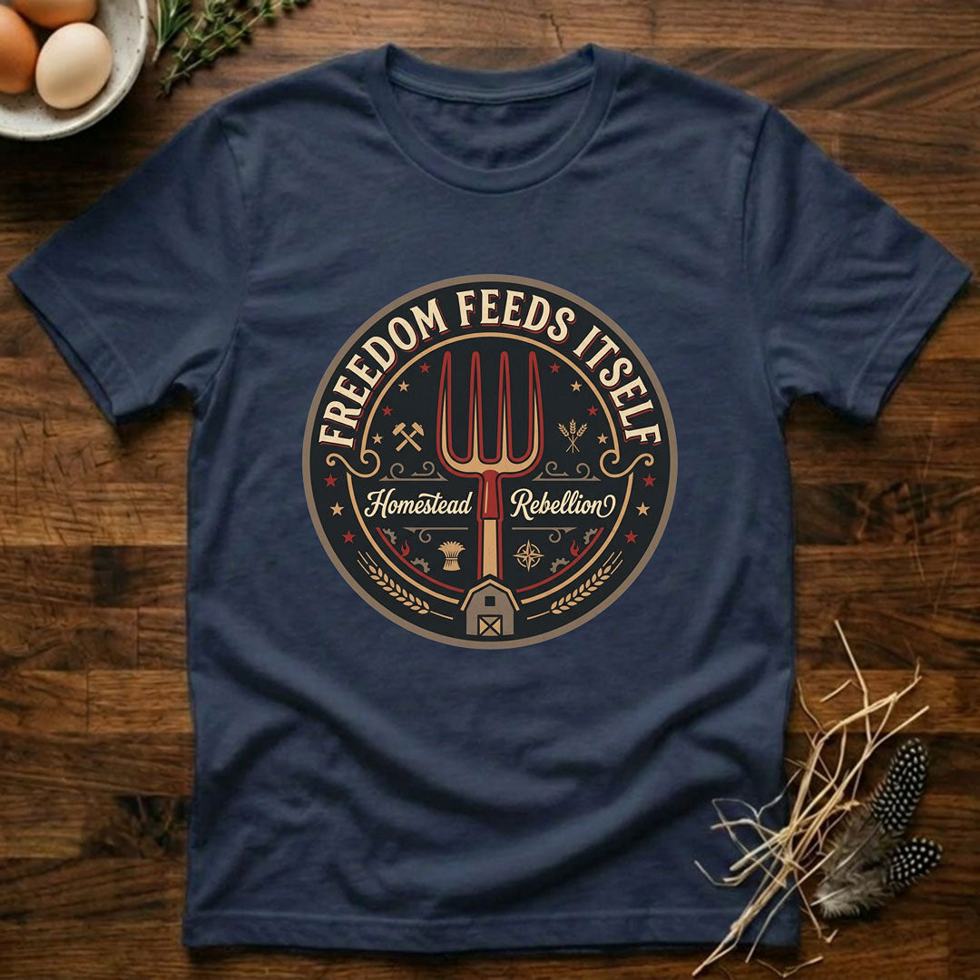 Freedom Feeds Itself T-Shirt
