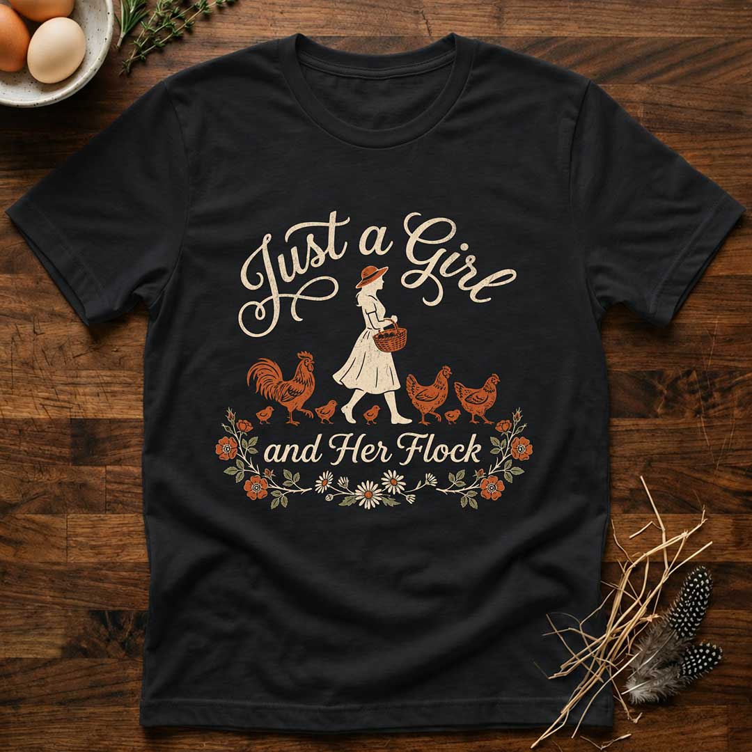 Just a Girl and Her Flock T-Shirt