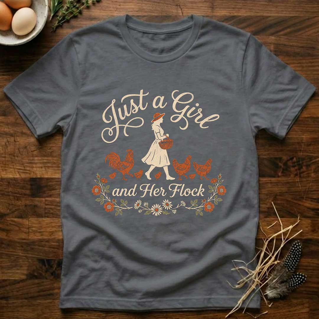 Just a Girl and Her Flock T-Shirt