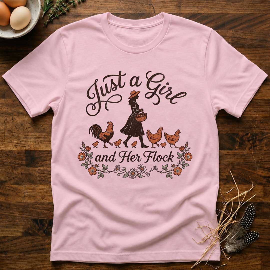 Just a Girl and Her Flock T-Shirt