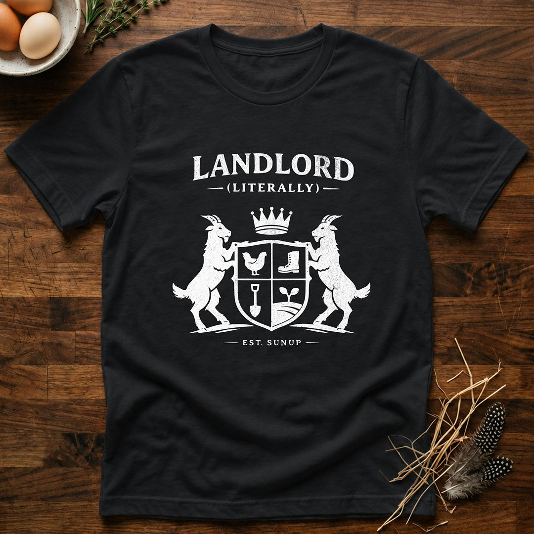 Landlord (Literally) Crest T-Shirt