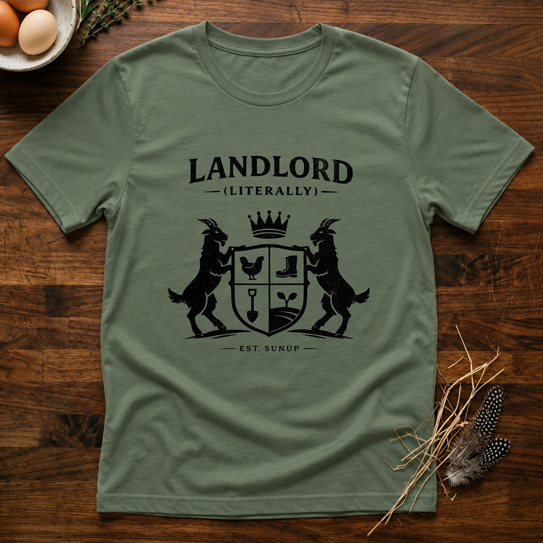 Landlord (Literally) Crest T-Shirt