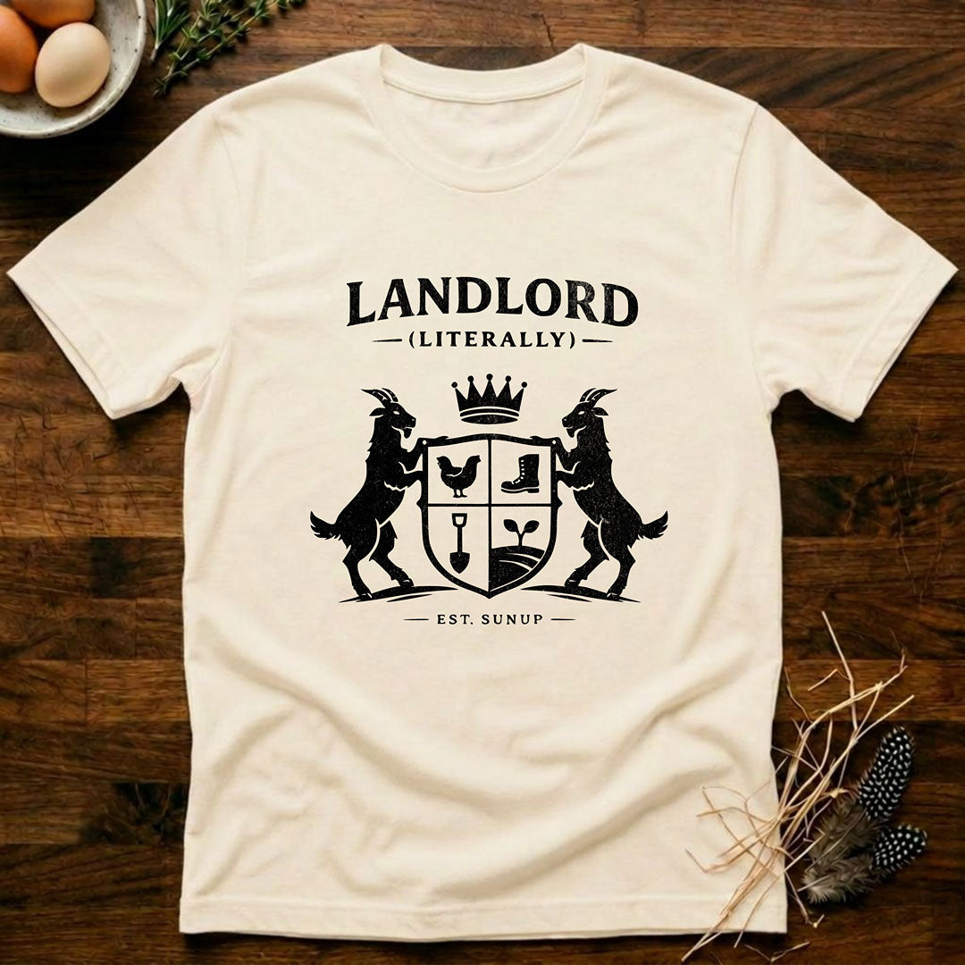 Landlord (Literally) Crest T-Shirt