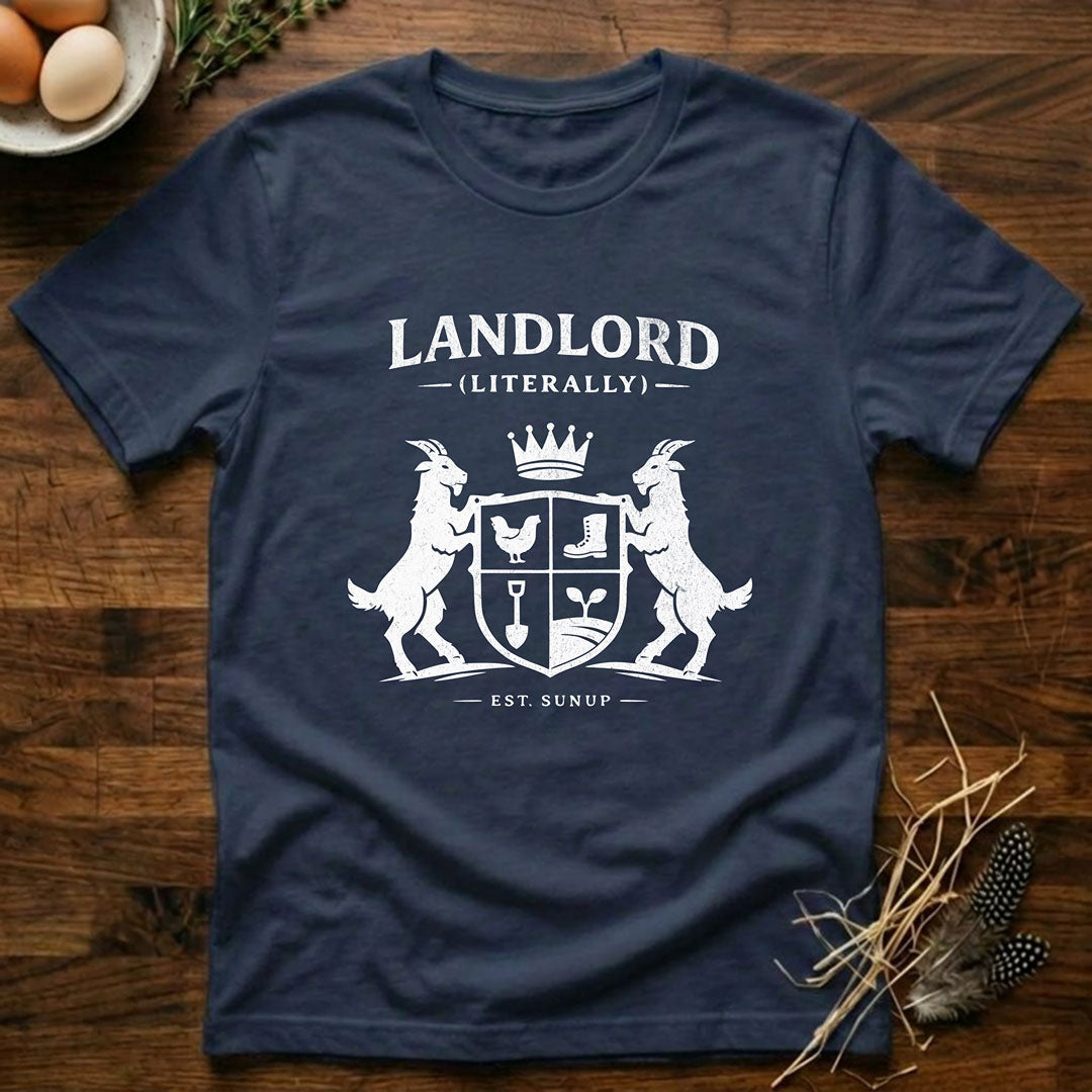 Landlord (Literally) Crest T-Shirt