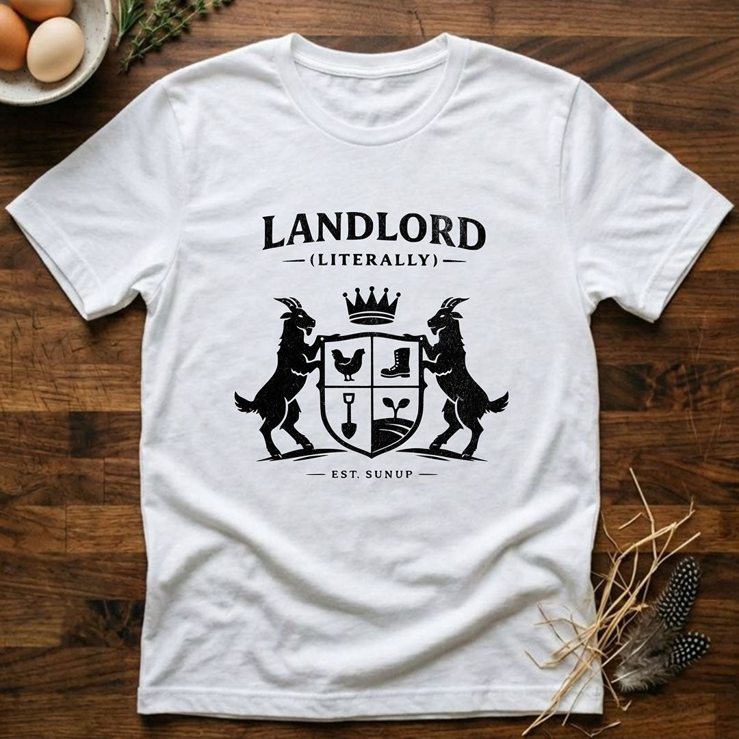 Landlord (Literally) Crest T-Shirt