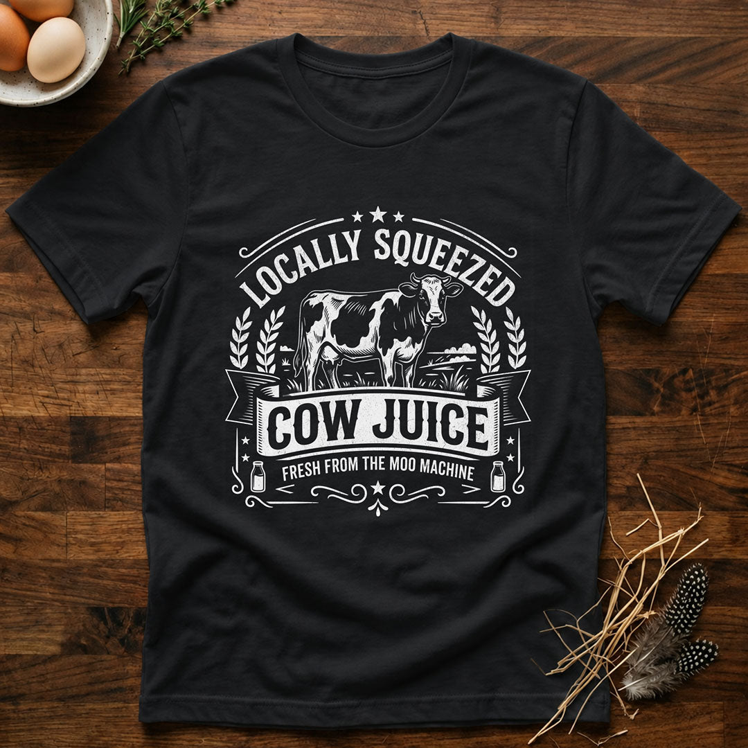 Locally Squeezed Cow Juice T-Shirt