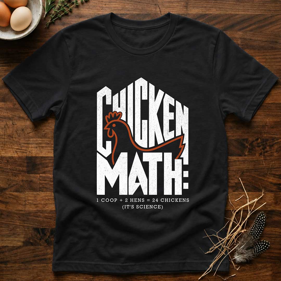 Chicken Math - It's Science T-Shirt