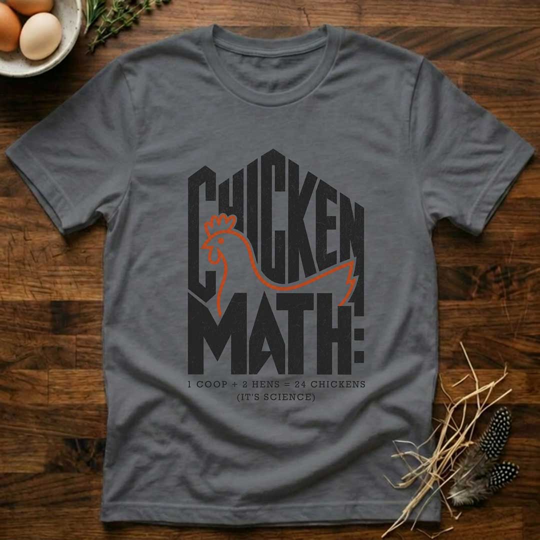 Chicken Math - It's Science T-Shirt