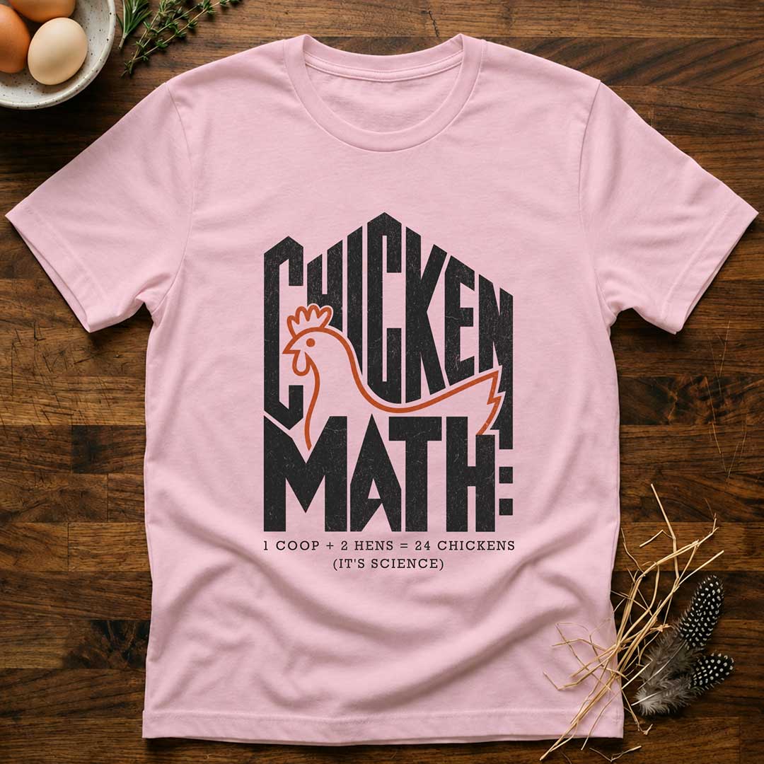 Chicken Math - It's Science T-Shirt